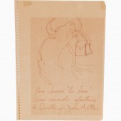 JOHN FULTON, SIGNED WHIMSICAL
