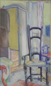JOHN FUNT (B. 1953), OIL ON CA
