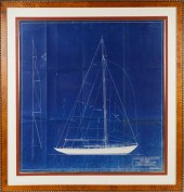 JOHN G. ALDEN BLUE PRINT LITHO