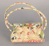 JOHN GALLIANO PURSE, "DECO PAT