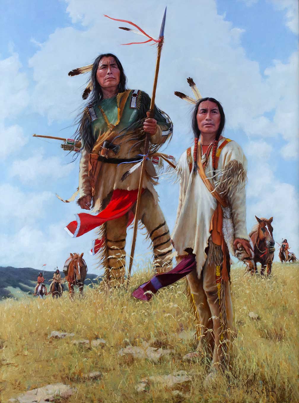 JOHN GAWNE (1952- ), APPROACHING