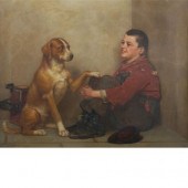 John George Brown American, 18