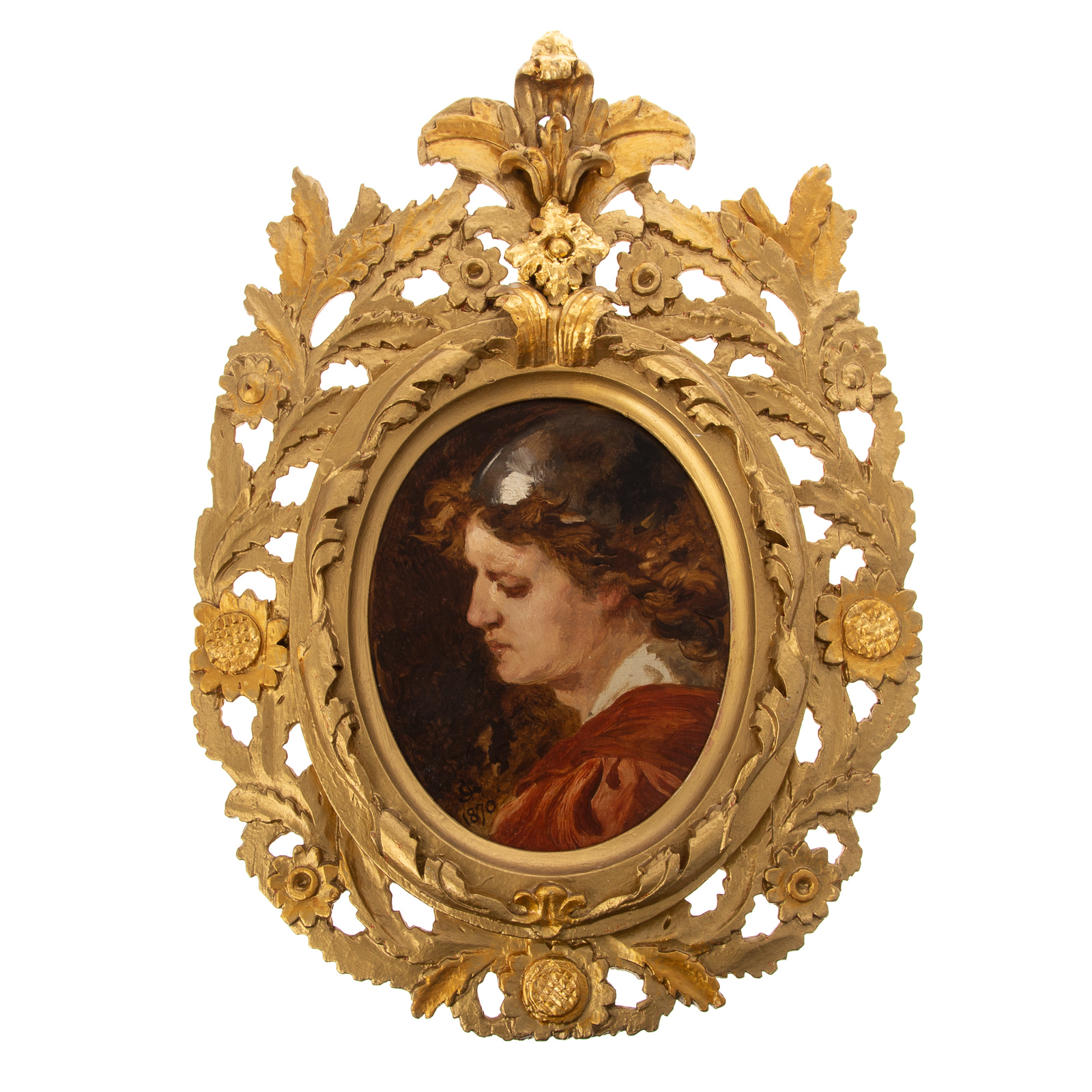 JOHN GILBERT. STUDY OF A YOUNG