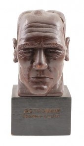 JOHN GLENN, FOLK ART CARVED BU