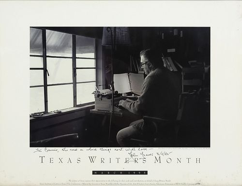 JOHN GRAVES SIGNED TEXAS WRITERS