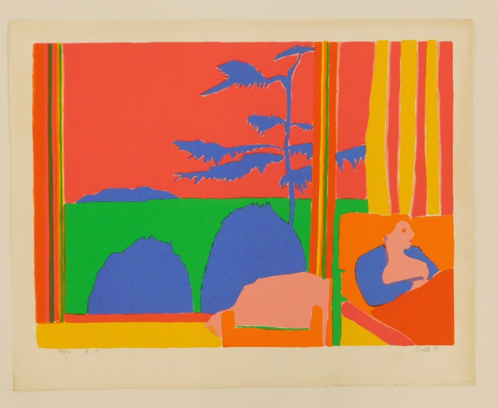 JOHN GRILLO POLYCHROME INTERIOR