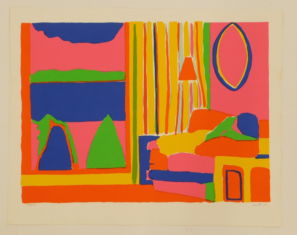 JOHN GRILLO POLYCHROME LOUNGING