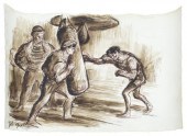 JOHN GROTH (1908-1988) BOXER &