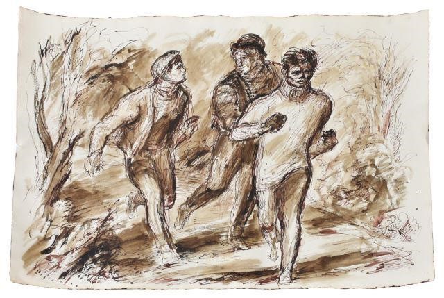 JOHN GROTH (1908-1988) BOXER