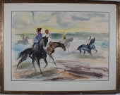 JOHN GROTH WATERCOLOR AND INK