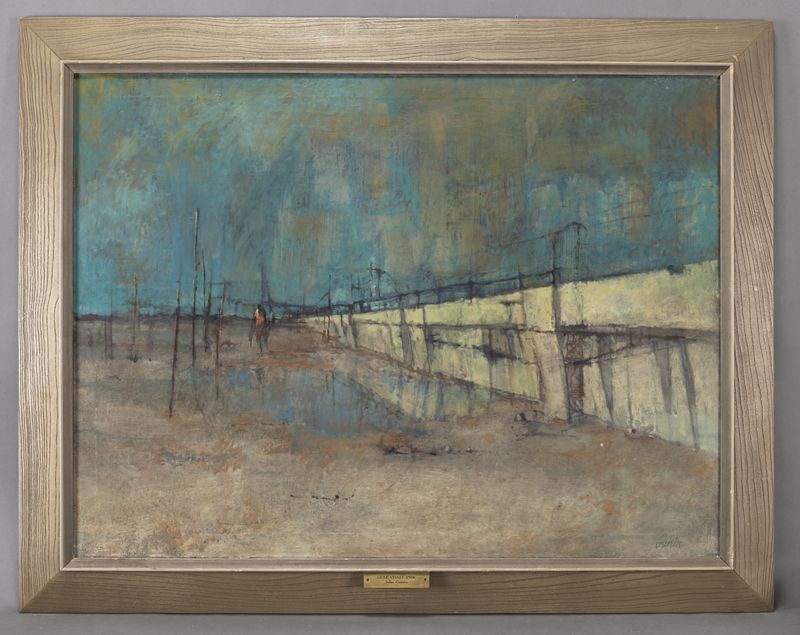 John Guerin ''Gulf Coast Pier'' oil