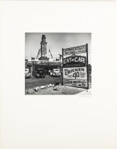 JOHN GUTMANN "EAT IN CAR" GELA