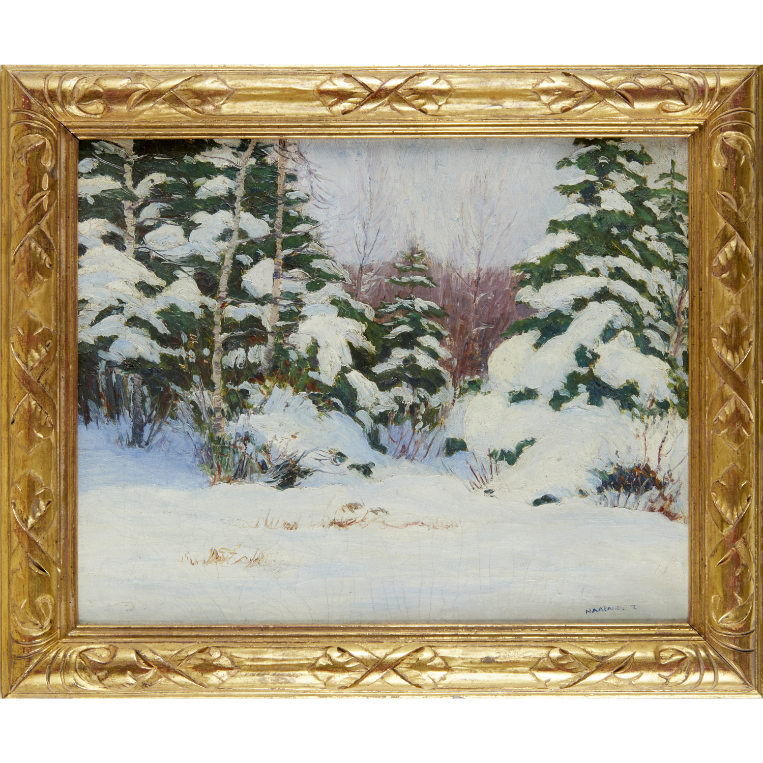 JOHN HAAPANEN, OIL ON CANVAS,