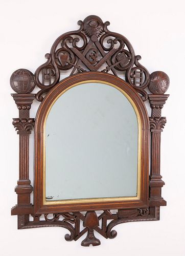 JOHN HALEY BELLAMY MASONIC CARVED