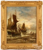JOHN HAMILTON GLASS, OIL ON CA