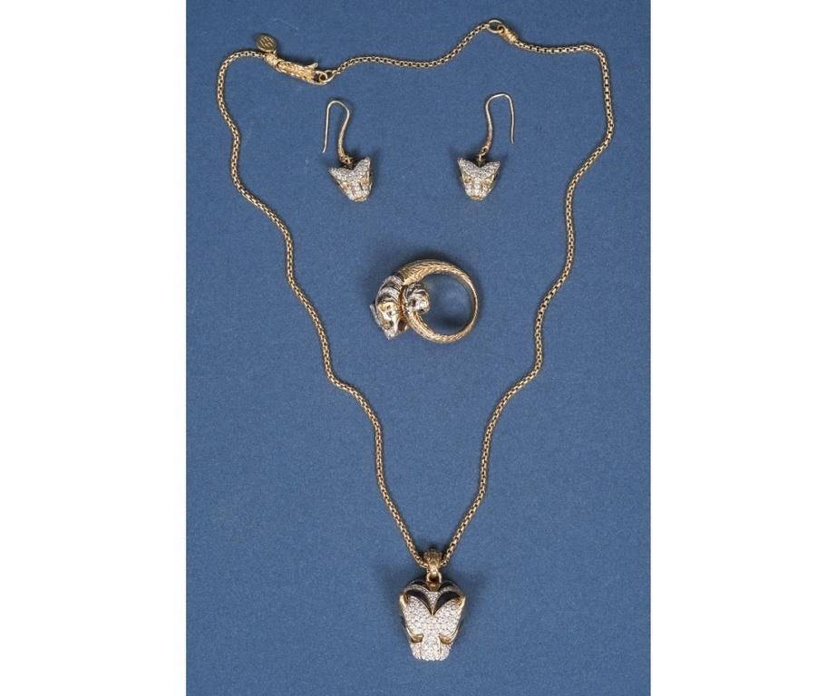John Hardy 18k gold 3-piece Legends