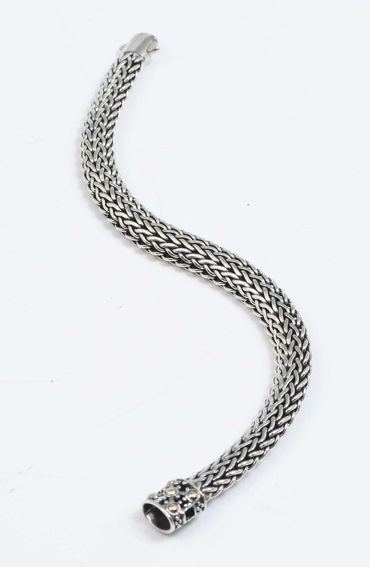 JOHN HARDY 18K & STERLING SINGLE