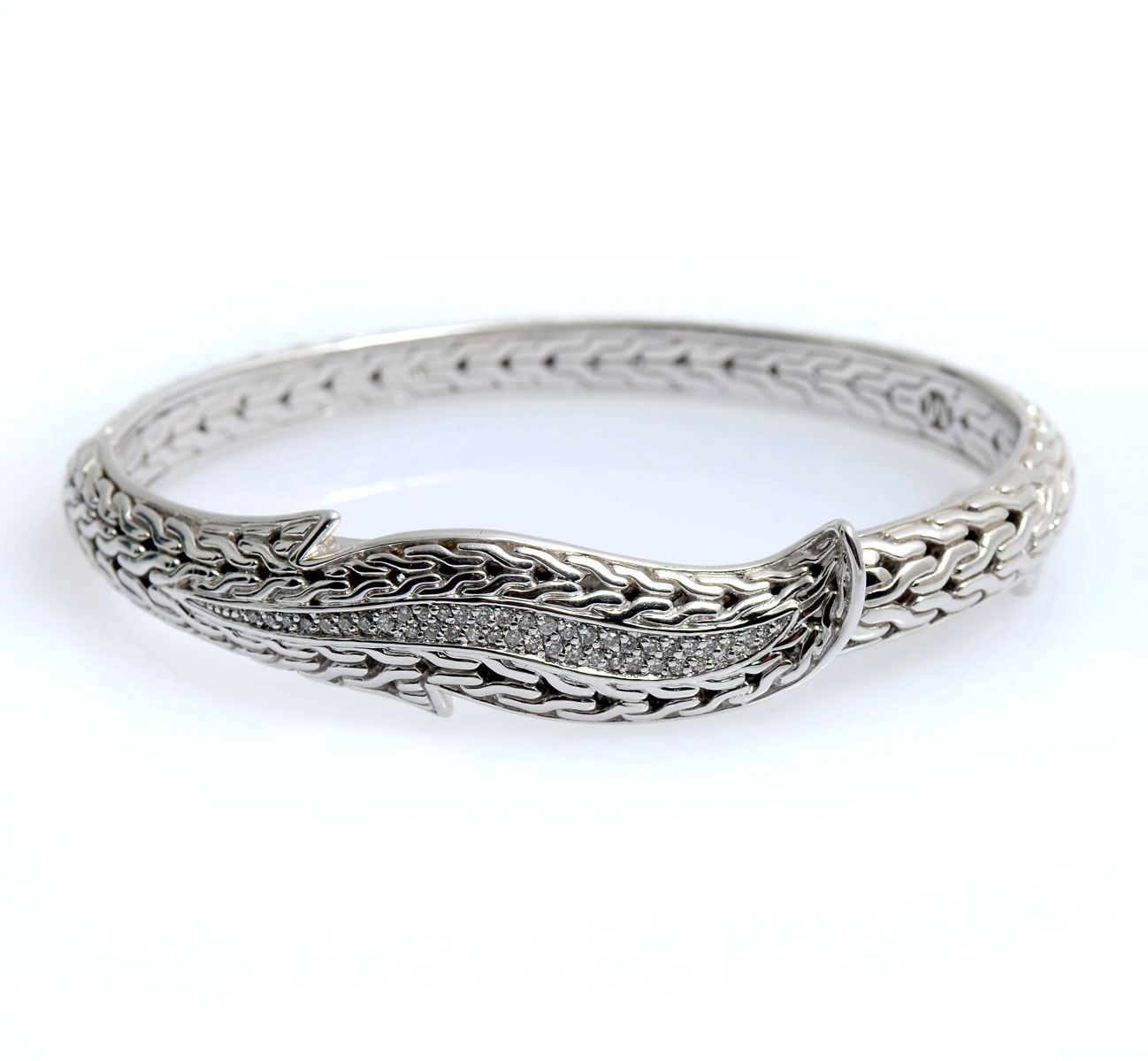 JOHN HARDY DIAMOND 18K & STERLING