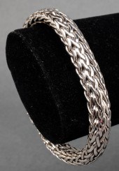 JOHN HARDY SILVER & PAVE DIAMO