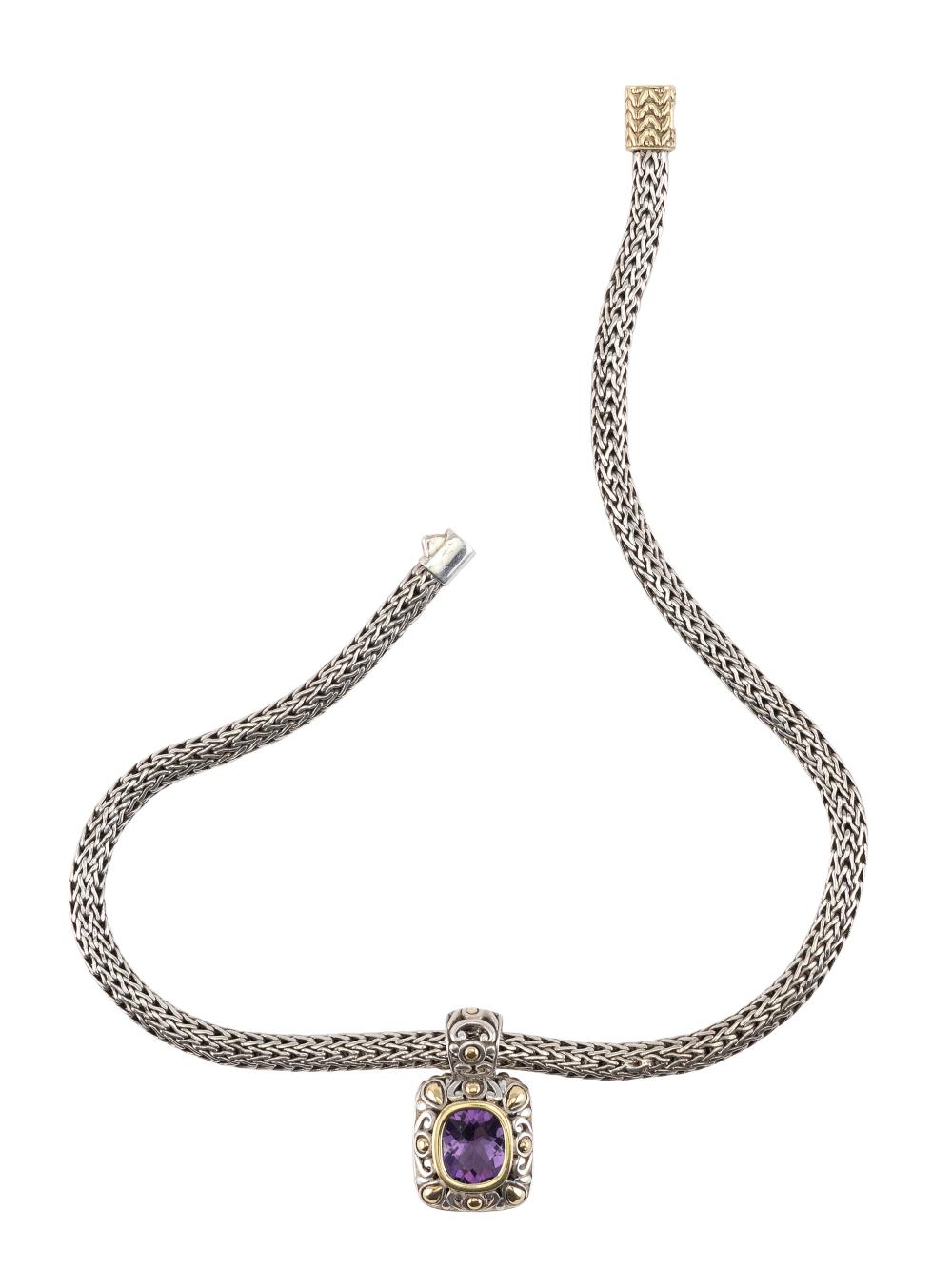 JOHN HARDY STERLING SILVER, 18KT
