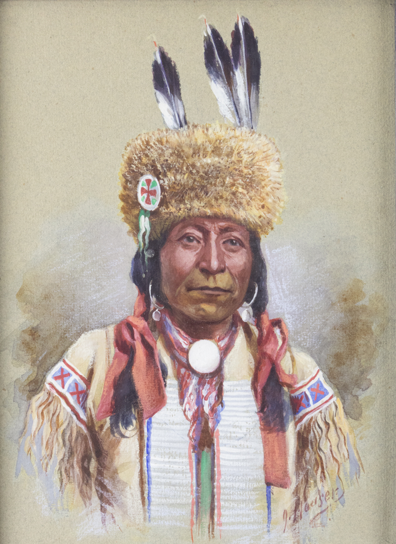 JOHN HAUSER (1859-1913), INDIAN