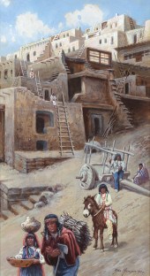 JOHN HAUSER (1859-1913), PUEBL