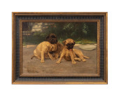 JOHN HENRY DOLPH, THREE PUPPIE