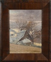 JOHN HENRY TWACHTMAN OIL, WINT