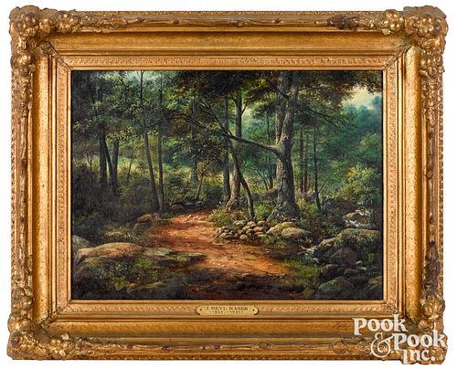 JOHN HEYL RASER OIL ON CANVAS