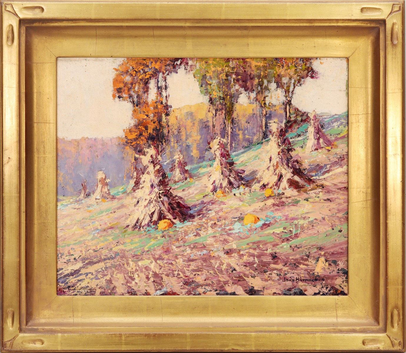 JOHN HUFFINGTON (1864-1929) OIL