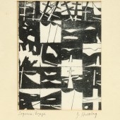 JOHN HULTBERG, LITHOGRAPH, 194