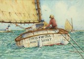 JOHN HUTCHINSON WATERCOLOR ON