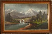JOHN J. ENGLEHART OIL ON CANVA