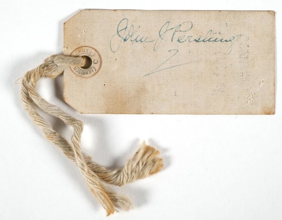 JOHN J. PERSHING AUTOGRAPHAutograph