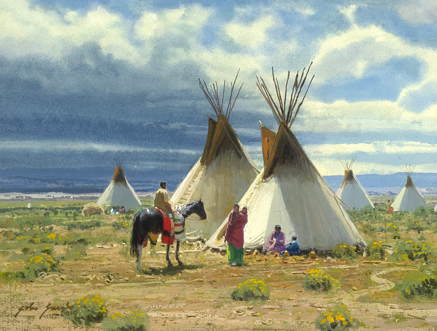JOHN JARVIS (1946- ), THE VISITOR