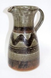 John Jelfs, a stoneware jug, i