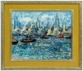 John Johannes painting, view o
