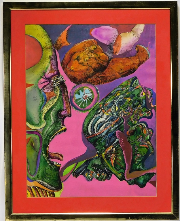 JOHN JURGENS SURREALIST FACES
