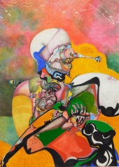 JOHN JURGENS SURREALIST PORTRA