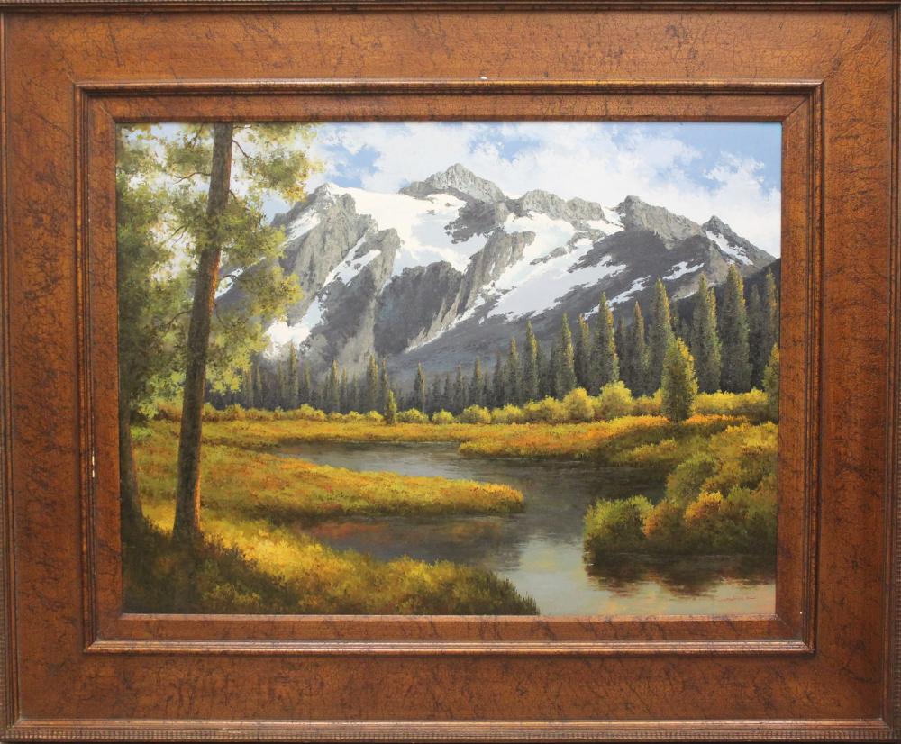 JOHN K. LARGE OIL ON CANVASJOHN