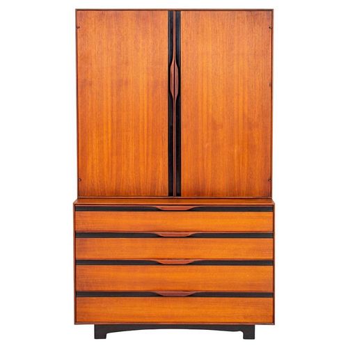 JOHN KAPEL MID-CENTURY MOD WALNUT