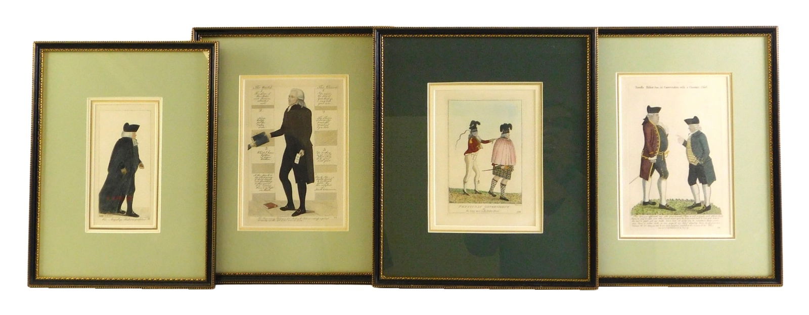 JOHN KAY (SCOTTISH,1742-1826), FOUR