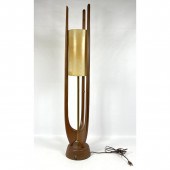 John Keal Sculpted Walnut Tabl