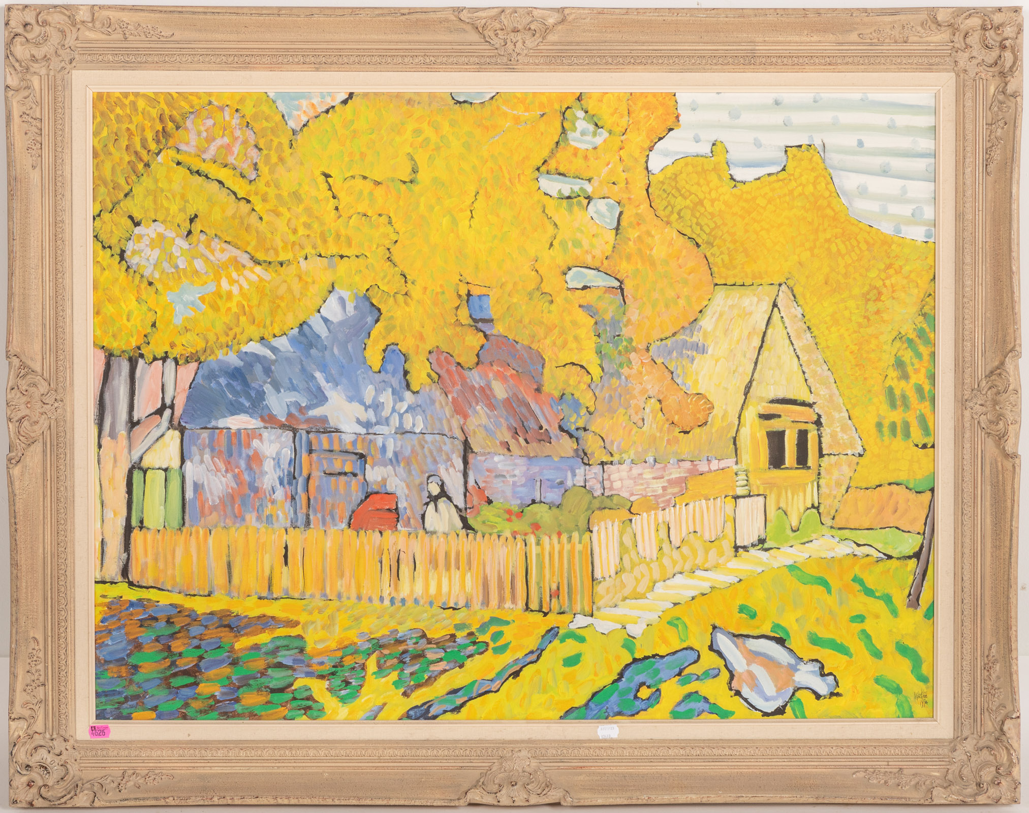 JOHN KEARNS. COUNTRY VILLAGE, OIL