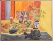 JOHN KEARNS. STILL LIFE, OIL O