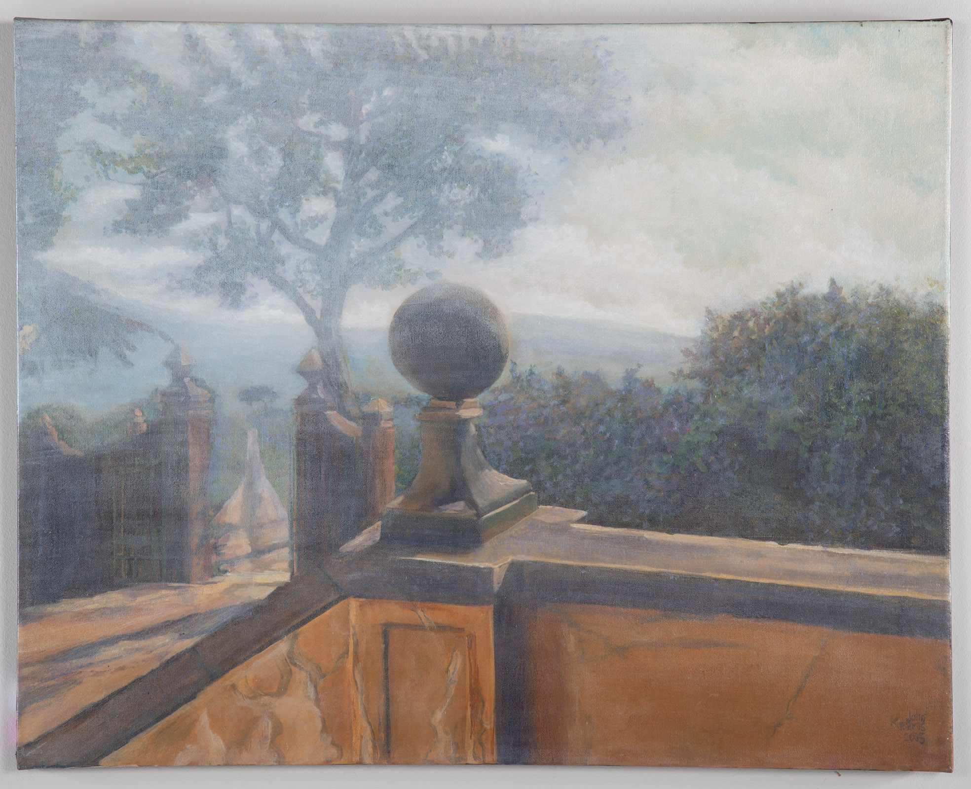 JOHN KEARNS. "VILLA GATE, TUSCANY,"