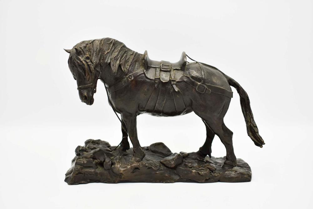 JOHN KING BRONZE SCULPTUREFully
