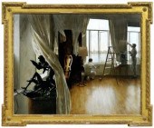 John Koch painting (New York,