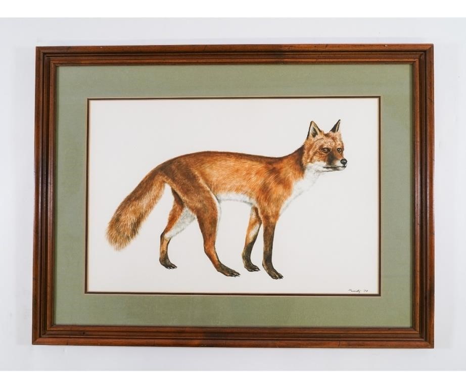 John Kurtz framed and matted
