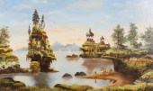 JOHN L BARNWELL OIL ON BOARDJo